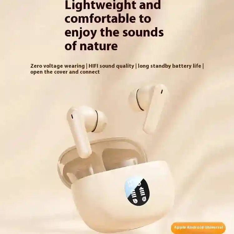 Tidesmit Wireless Bluetooth Earbuds with LED Power Display Tidesmit