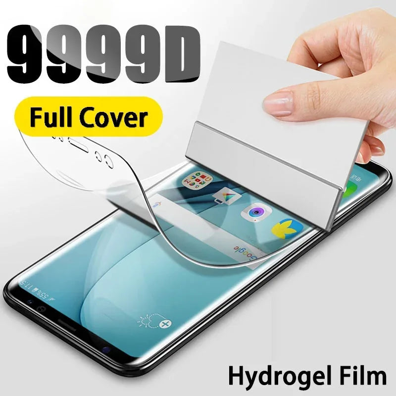 Hydrogel Screen Protector for Samsung Galaxy - Anti-Scratch HD Film Hydrogel Film Tidesmit
