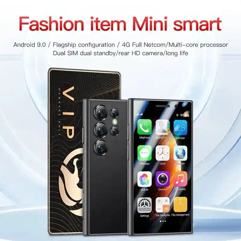 Mini 4G Smartphone: 3-Inch Compact Unlocked Mobile (16GB, 2GB RAM) Tidesmit