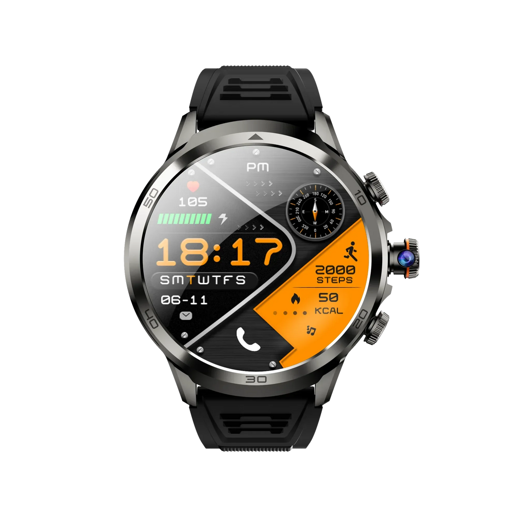4G Smartwatch with GPS, Heart Rate Monitor & 1.95 AMOLED Display - H19 My Store