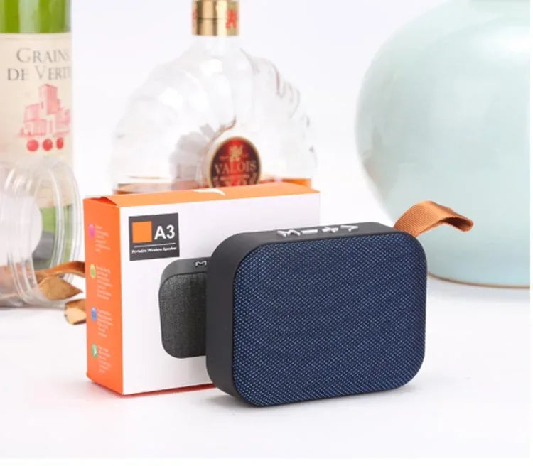 Portable Bluetooth Speaker | Wireless Audio with Deep Bass | Black Plastic Black plastic My Store