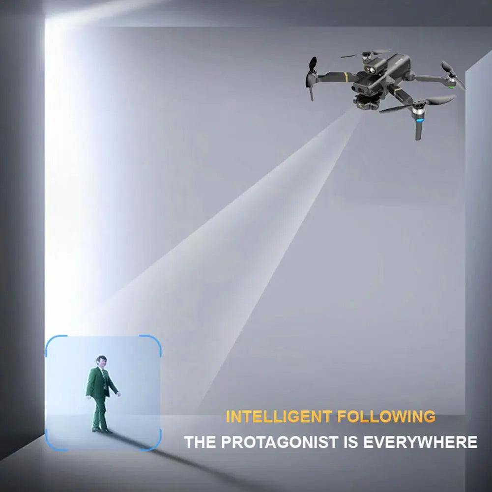 8K GPS Camera Drone with Obstacle Avoidance & Brushless Motor Tidesmit
