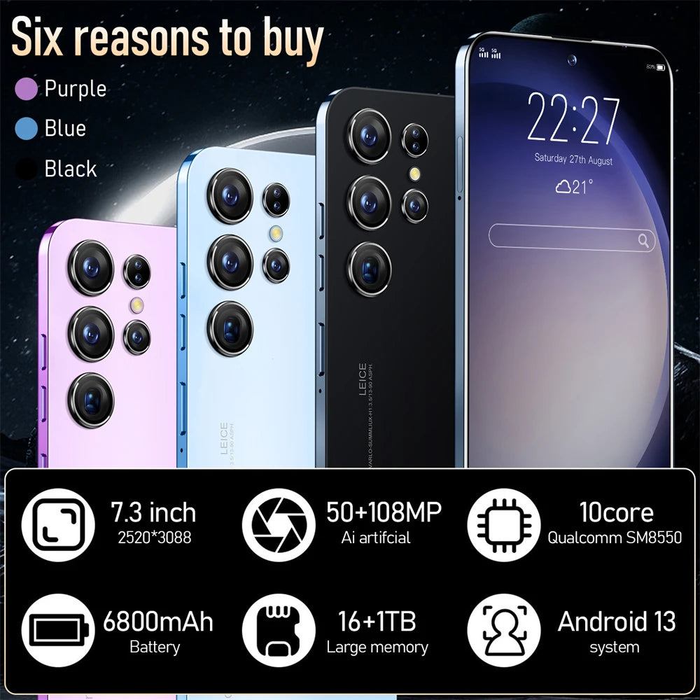 Samsung Galaxy S23 Ultra 5G smartphone showing original design details from the side gallery view