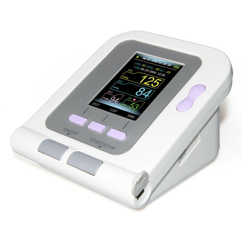 CONTEC 08A-VET Blood Pressure Monitor Portable Veterinary Digital Animal Electronic Sphygmomanomete PR Pulse Tester 6-11cm Cuff