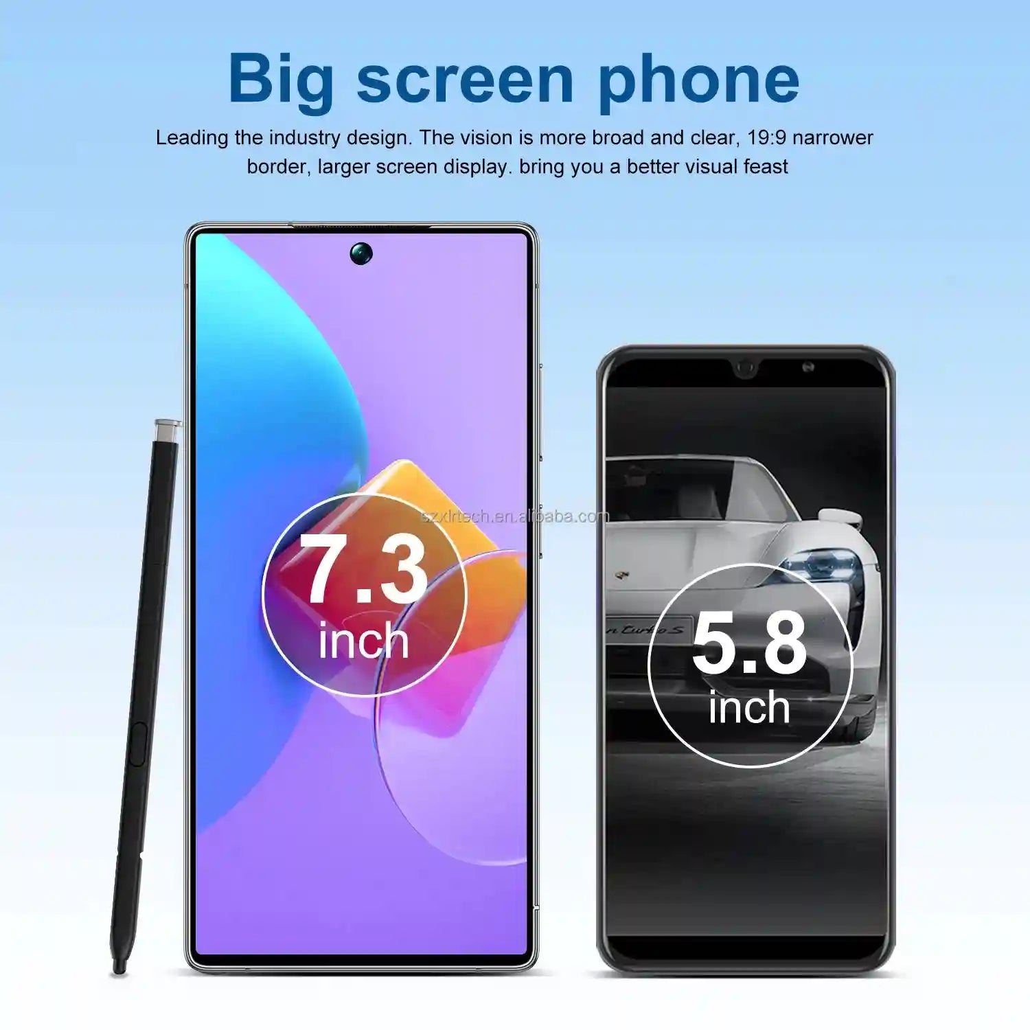 Tidesmit 5G Smartphone, 7.3 Inch AMOLED, 22GB RAM, 1TB Storage Tidesmit