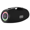 Portable Bluetooth Speaker 100W with 360 Sound and LED Lights Black My Store