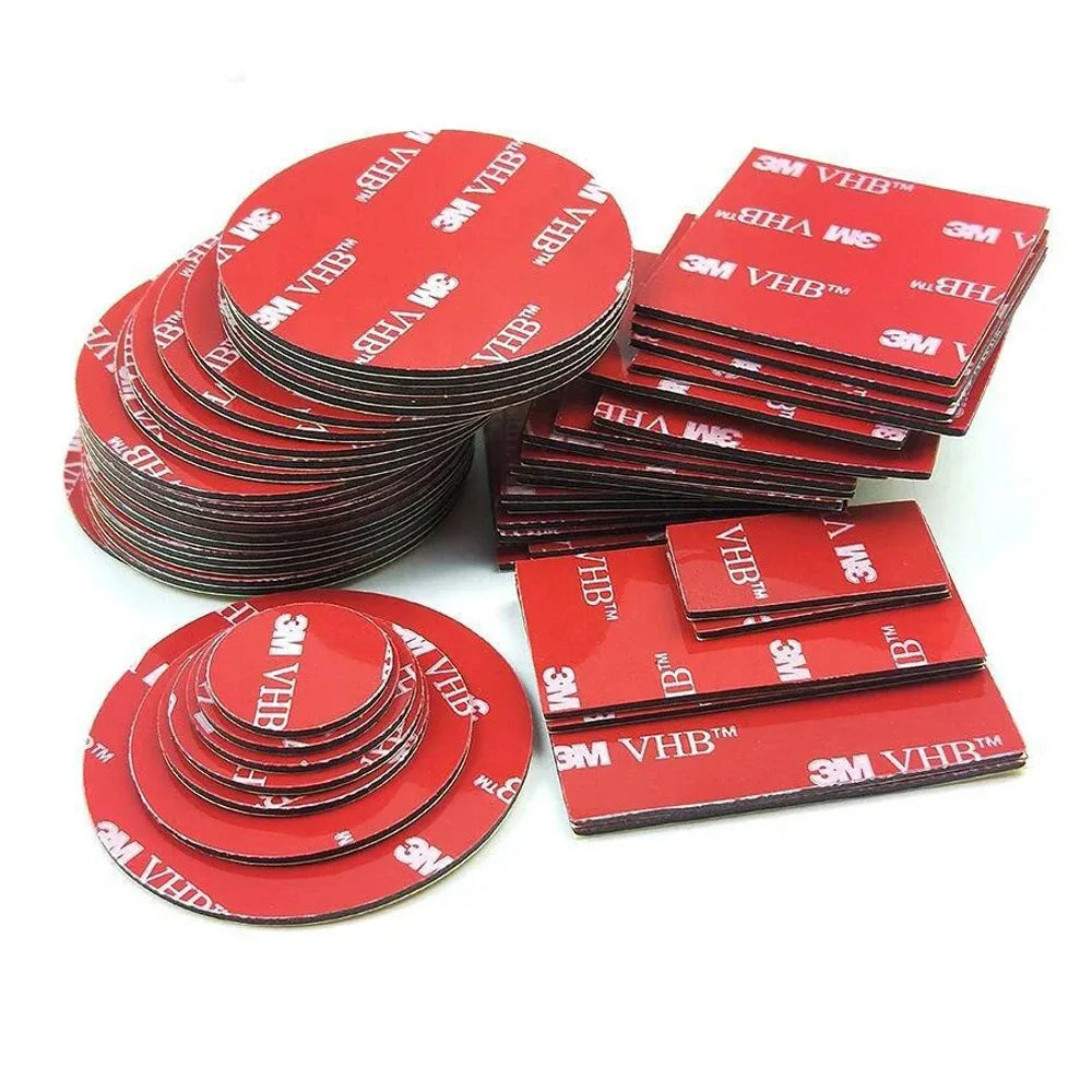 Genuine 3M VHB 5952 Acrylic Foam Double Sided Tape Custom Die Cut Industrial Grade High Strength Heat Resistant Waterproof Black