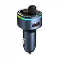 Bluetooth FM Transmitter Car Adapter with Type C Fast Charging Black None Tidesmit