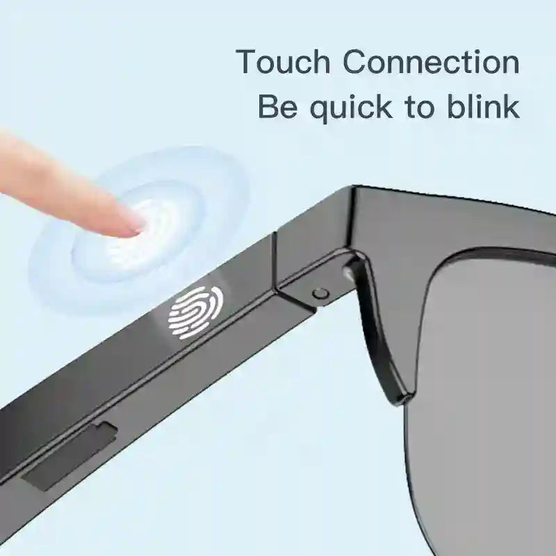 Smart Bluetooth Audio Sunglasses - YQH14 Wireless Sport Glasses Tidesmit