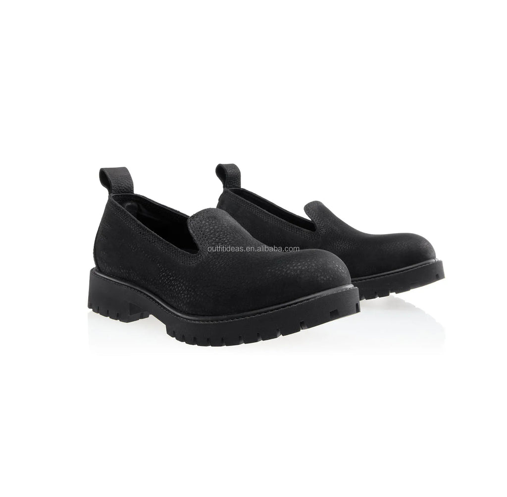 Unisex Men Women 100% Genuine Leather Loafers Round Toe Wedding Beach Embossed Cobranding Men Slip on Loafer Wheat Slip-On Shoes