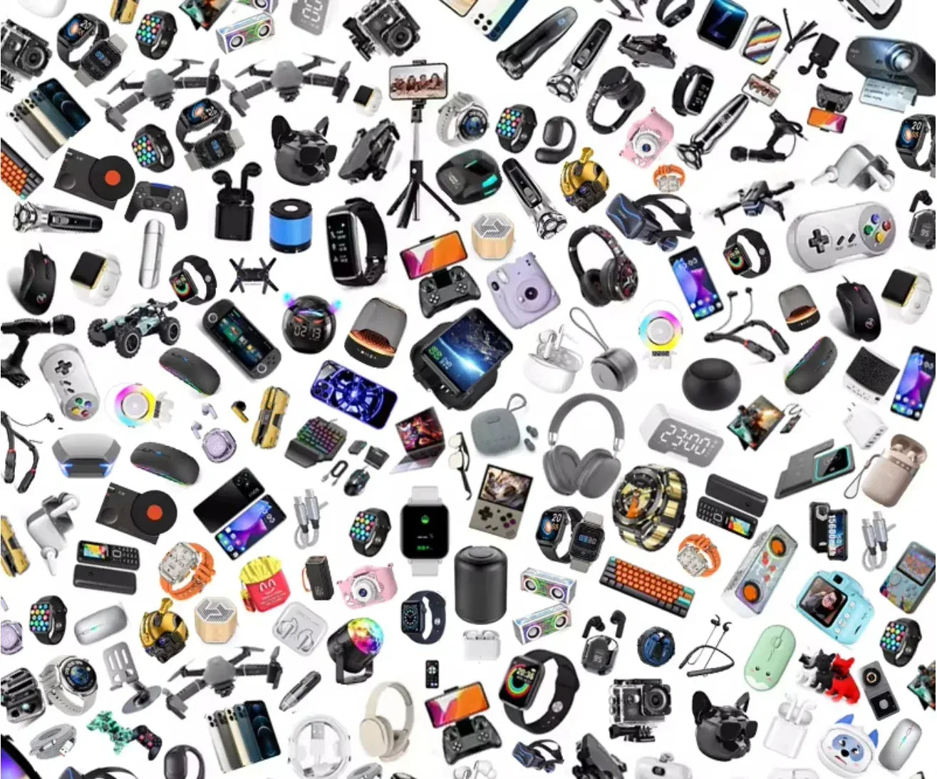 Mystery Smartwatch with Dual Camera, Fitness Tracker & Compass My Store