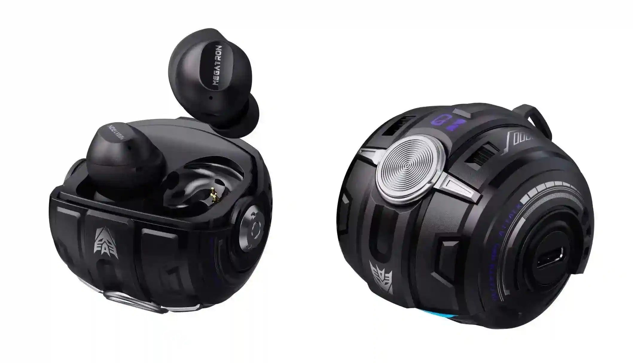 Mecha Gaming Earbuds TWS Metal Design | 30H Play | Tidesmit Tidesmit