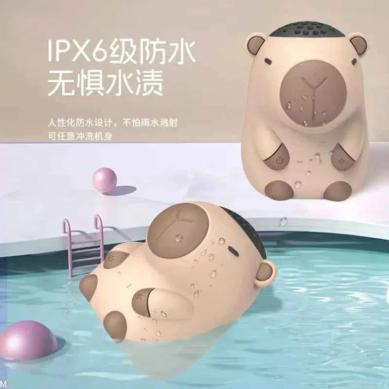 Capybara Portable Bluetooth Speaker - 360 Wireless Audio, Waterproof My Store