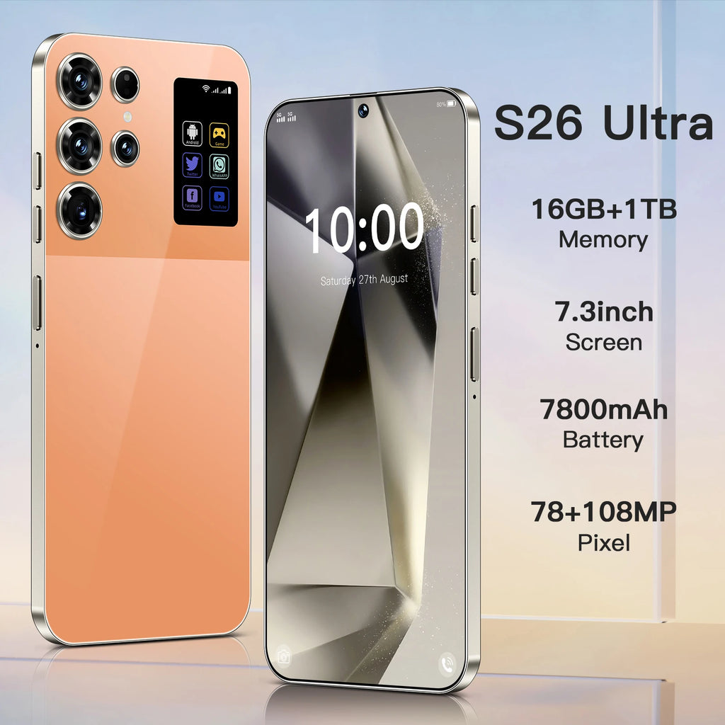 Unlocked 5G Smartphone: 1TB Storage, 16GB RAM, 7.3-Inch Display Tidesmit
