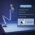 Magnetic Foldable Desk Phone Holder Aluminum Stand - Gray Gray Tidesmit