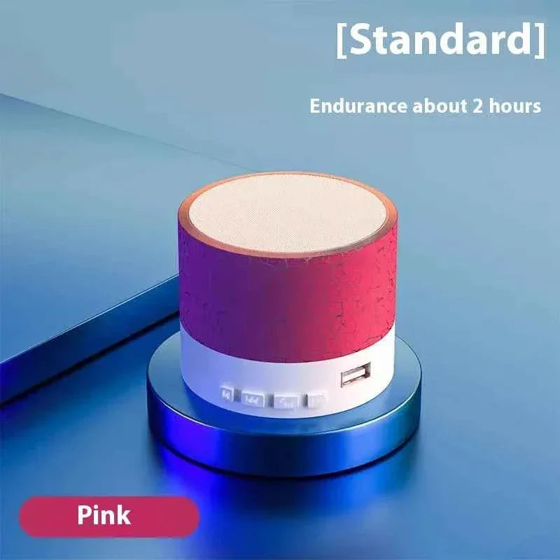 Portable Bluetooth Speaker with RGB Lights and 360 Stereo Sound My Store