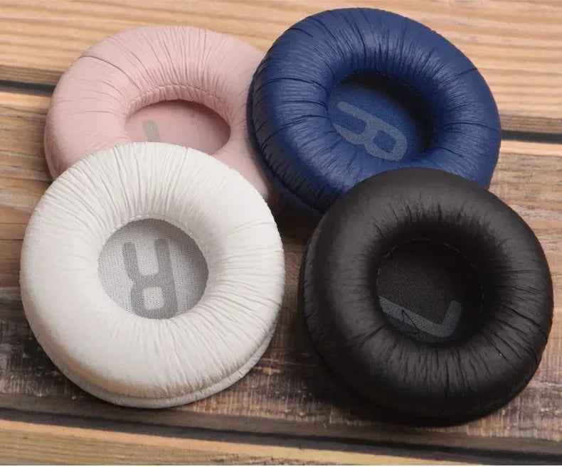 1 Pair Soft Earpads for JBL Tune 500BT T450BT T600 Headphones Protein Leather Foam Ear Pad Pillow Cover Cushion Replacement Tidesmit