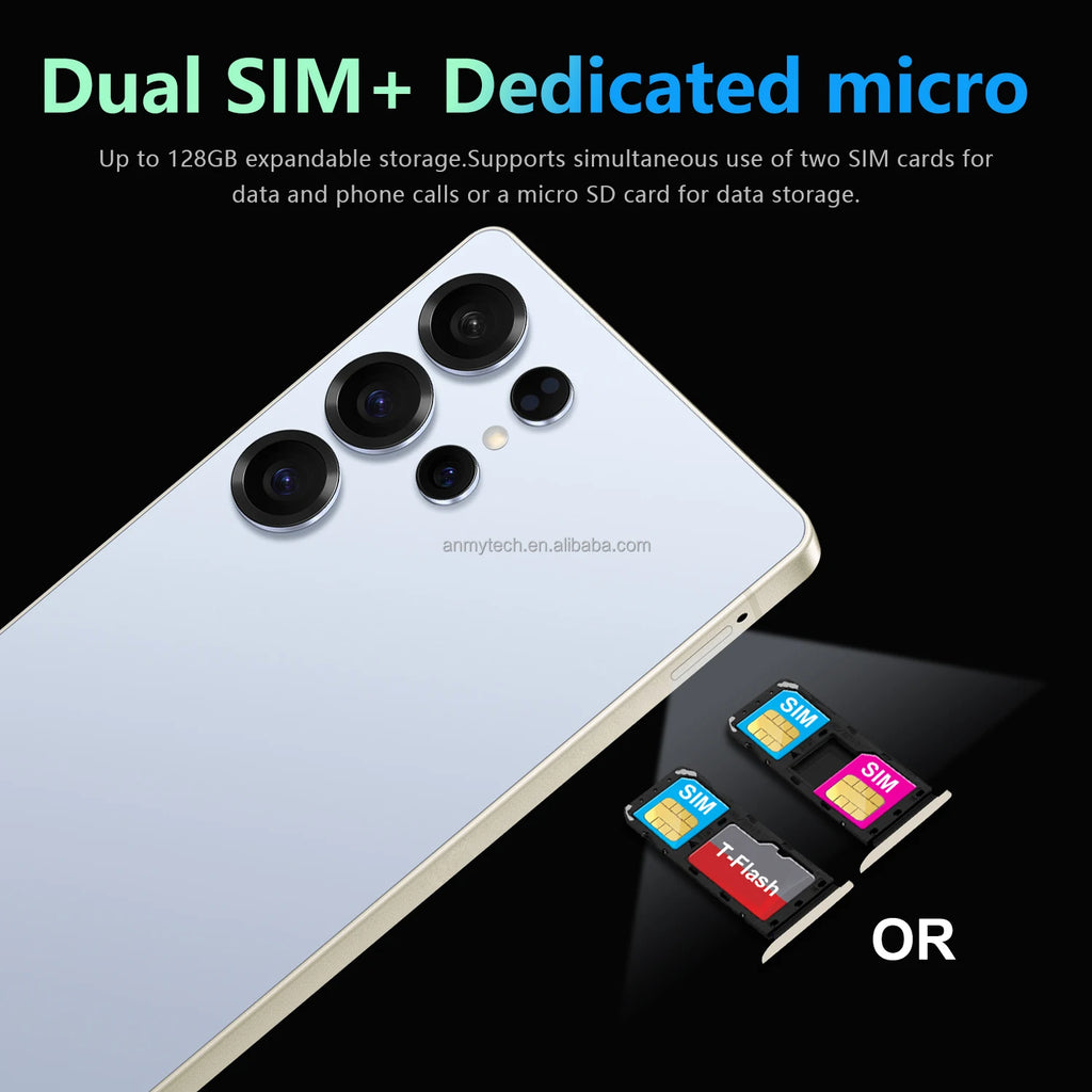 S25 Ultra 5G Smartphone, 16GB RAM, 1TB Storage, Android 14 Unlocked Tidesmit