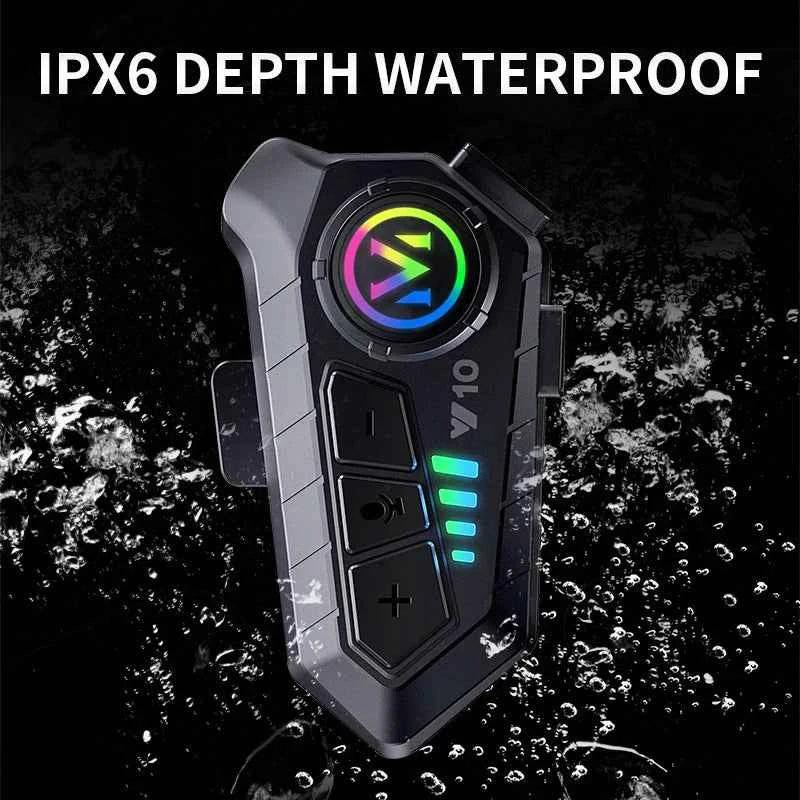 Motorcycle Helmet Intercom BT 5.3 Wireless Headset - Y10 Model My Store