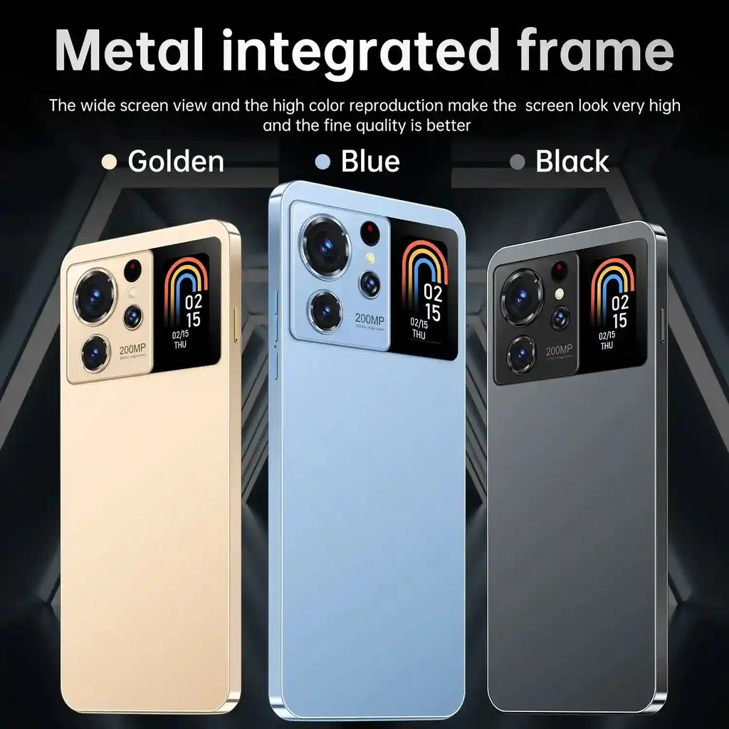 Tecno Camon 20 Pro Case with Screen Protector - Slim Military-Grade Blue Tidesmit