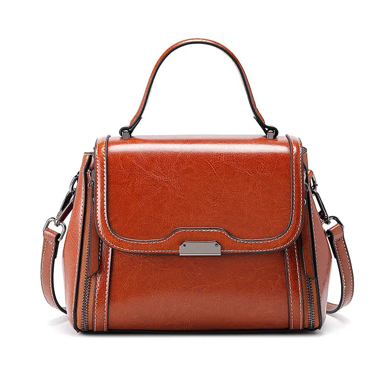 Factory High-end Fashionable Calf Leather Women's Crossbody Bag Suitable for Daily Work, Please Contact Us