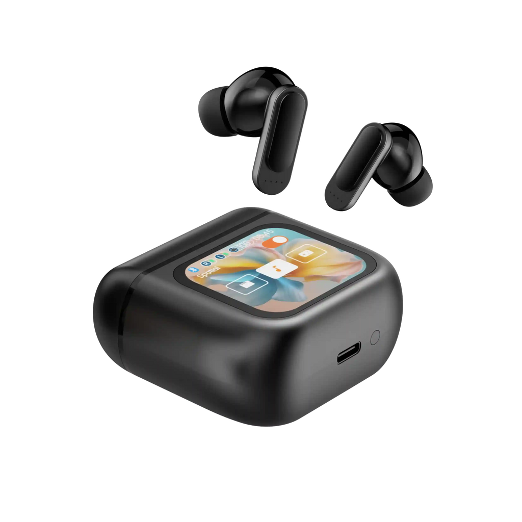 Tidesmit M79 Wireless Earbuds with LCD Touch Screen ANC TWS Tidesmit