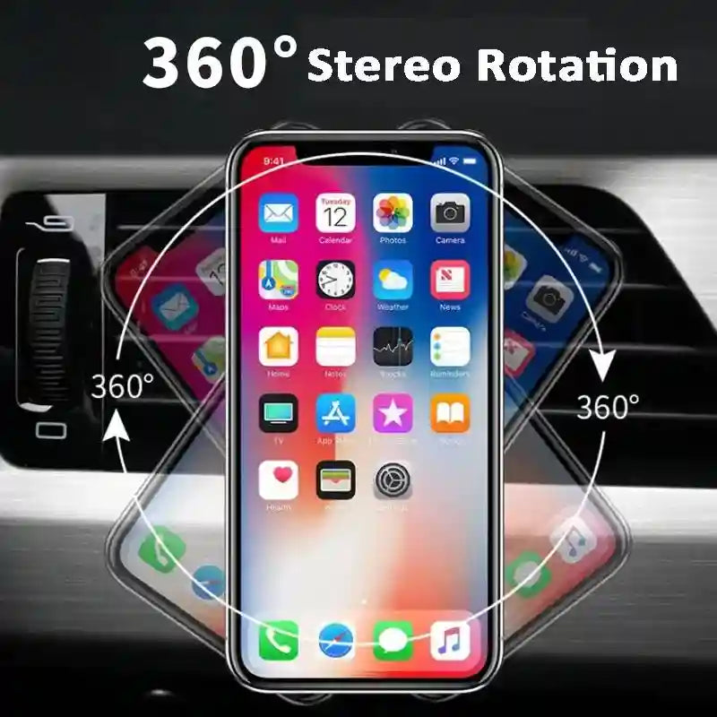 Magnetic Phone Holder for Gym - Aluminum Dual Magnet Mount Tidesmit