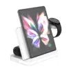 3-in-1 Wireless Charging Station 15W Magnetic Stand - Black & White usb White Tidesmit