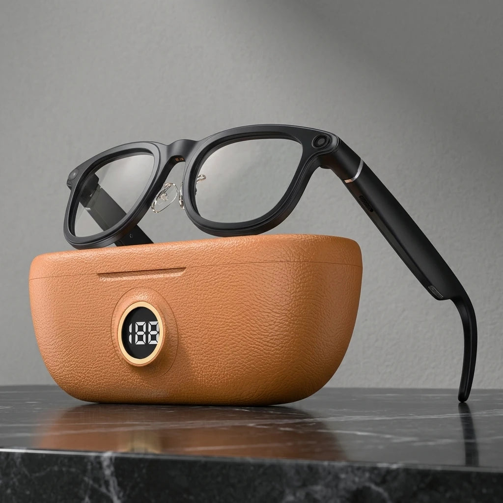 AI Smart Glasses Sunglasses Voice Control ChatGPT Bluetooth  Photography Video Music Camera Translation Glasses AI Assistant