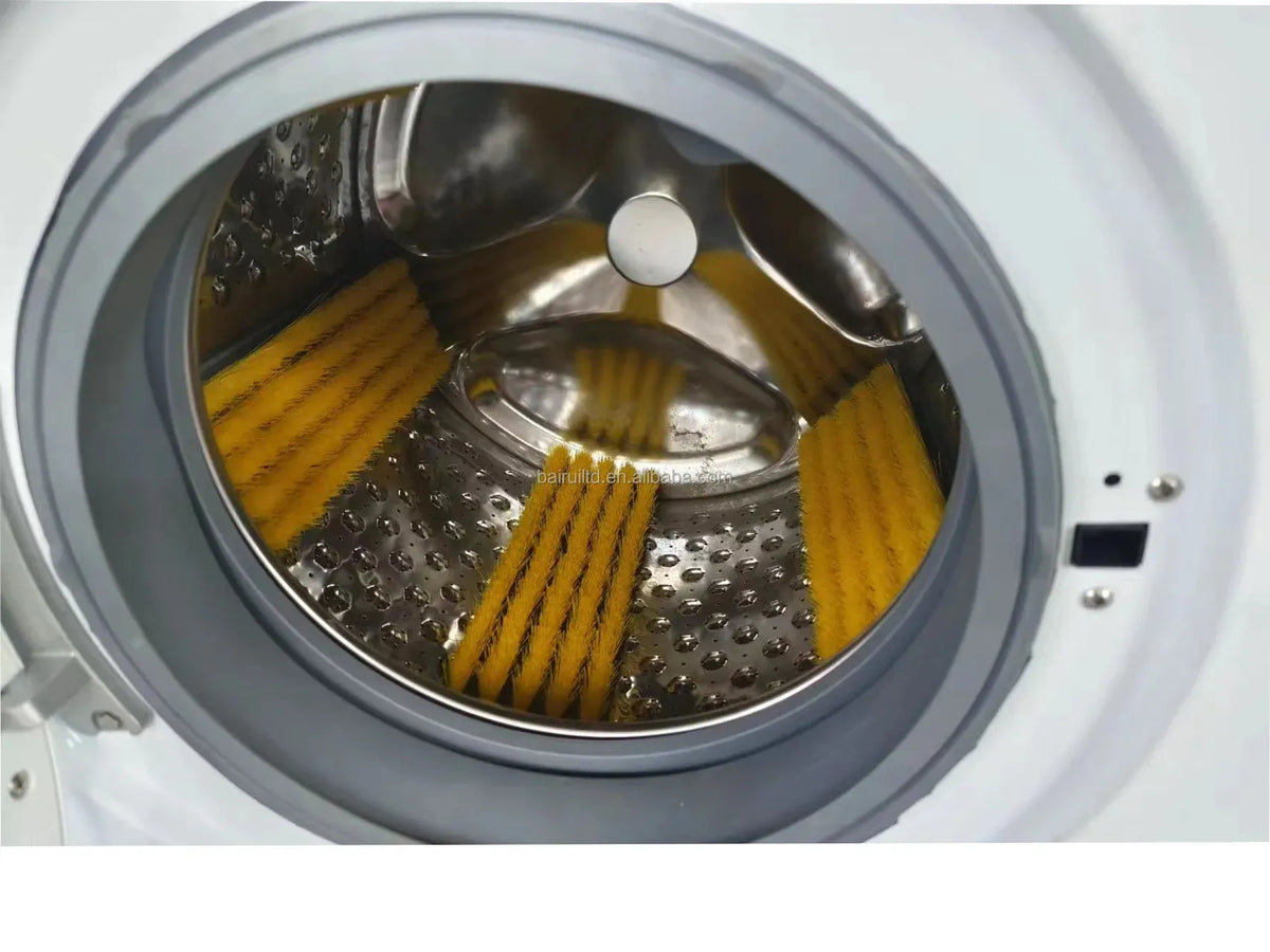 Coin System Sneakers Shoes Stack Washer and Dryer Machine Recognizes Multiple Coins