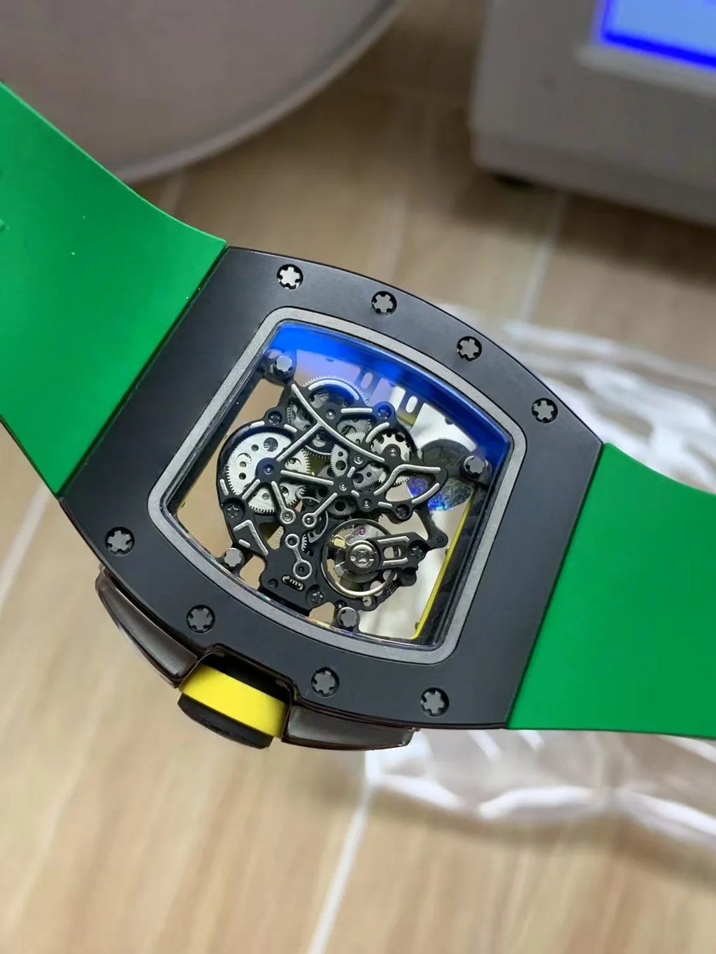 Watch Automatic Mechanical Men Watch Luxury Skeleton Waterproof Fashion Sports High Quality Classic Watch