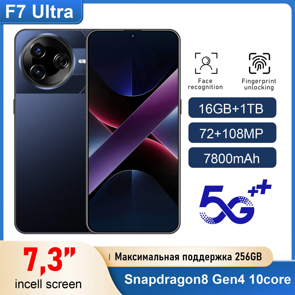 5G Smartphone 16GB RAM 1TB Storage - High Capacity Tidesmit Essential Tidesmit