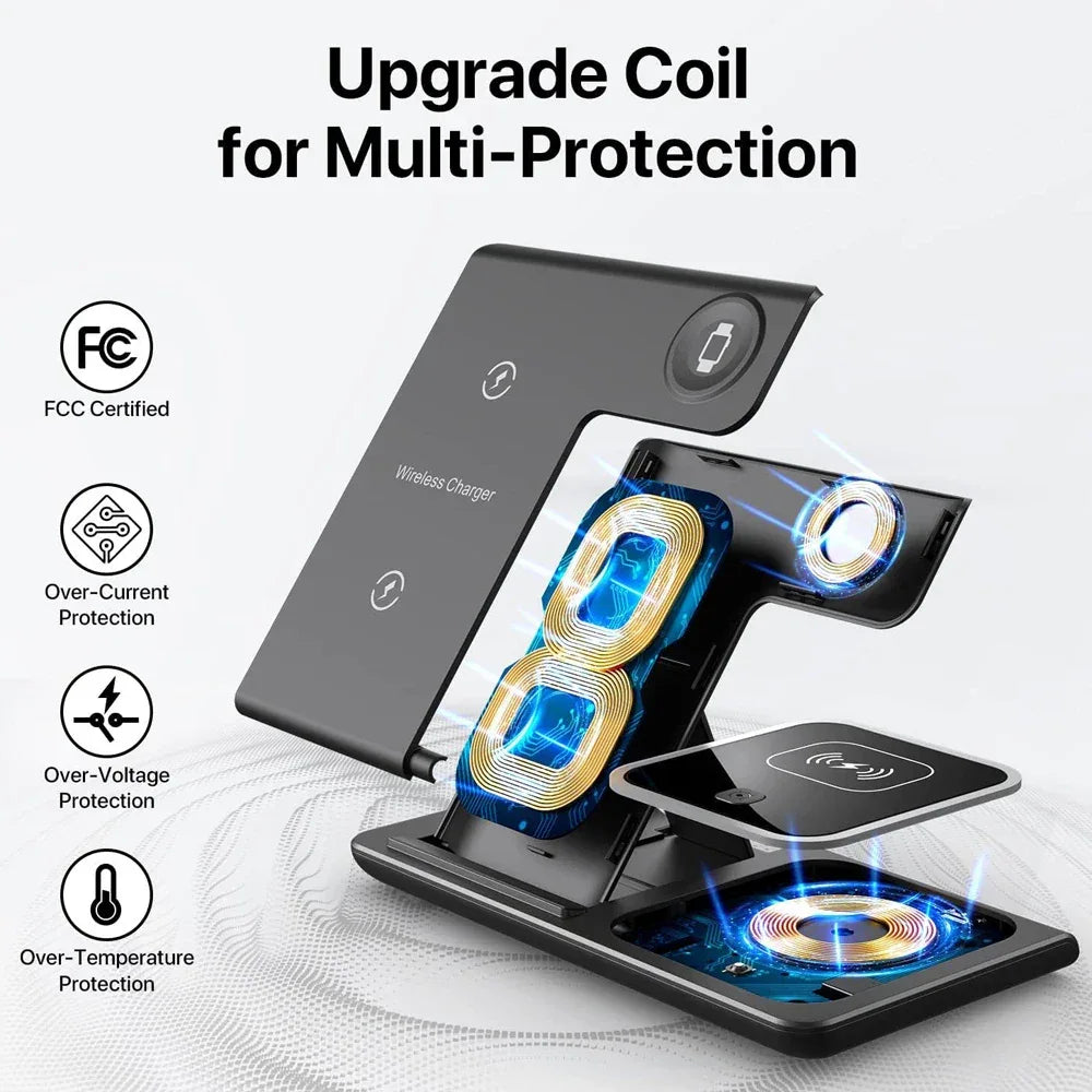 3-in-1 Portable Charger for iPhone 16 Pro Max - Fast Power Delivery Tidesmit