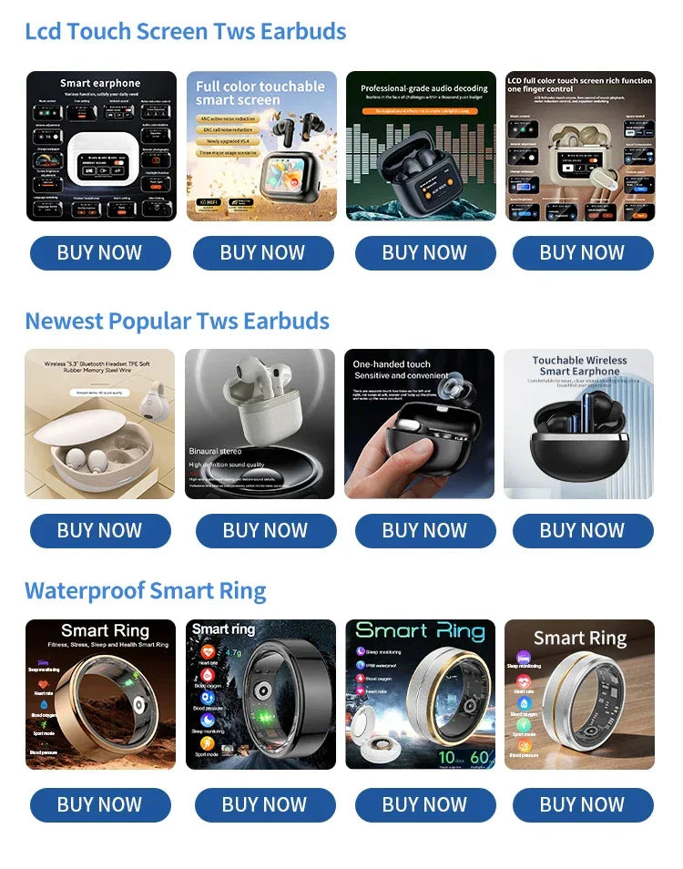 NFC Smart Health Tracker Ring HSR02 - Waterproof Fitness Monitor My Store