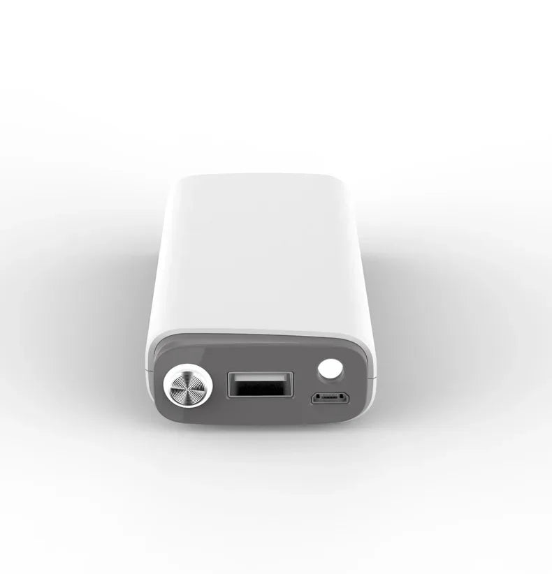 Tidesmit 6000mAh Portable Power Bank - Fast Charging USB-C Battery Pack White Tidesmit