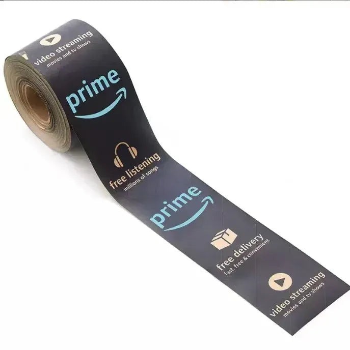 ECO Friendly Gummed Kraft Paper Tape Thicker Packing Tape Acrylic Adhesive for Single Sided Carton Sealing Pressure Sensitive