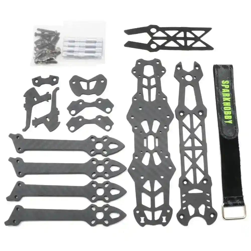 7 Inch FPV Racing Drone Frame - 295mm Carbon Fiber Mark4 Tidesmit