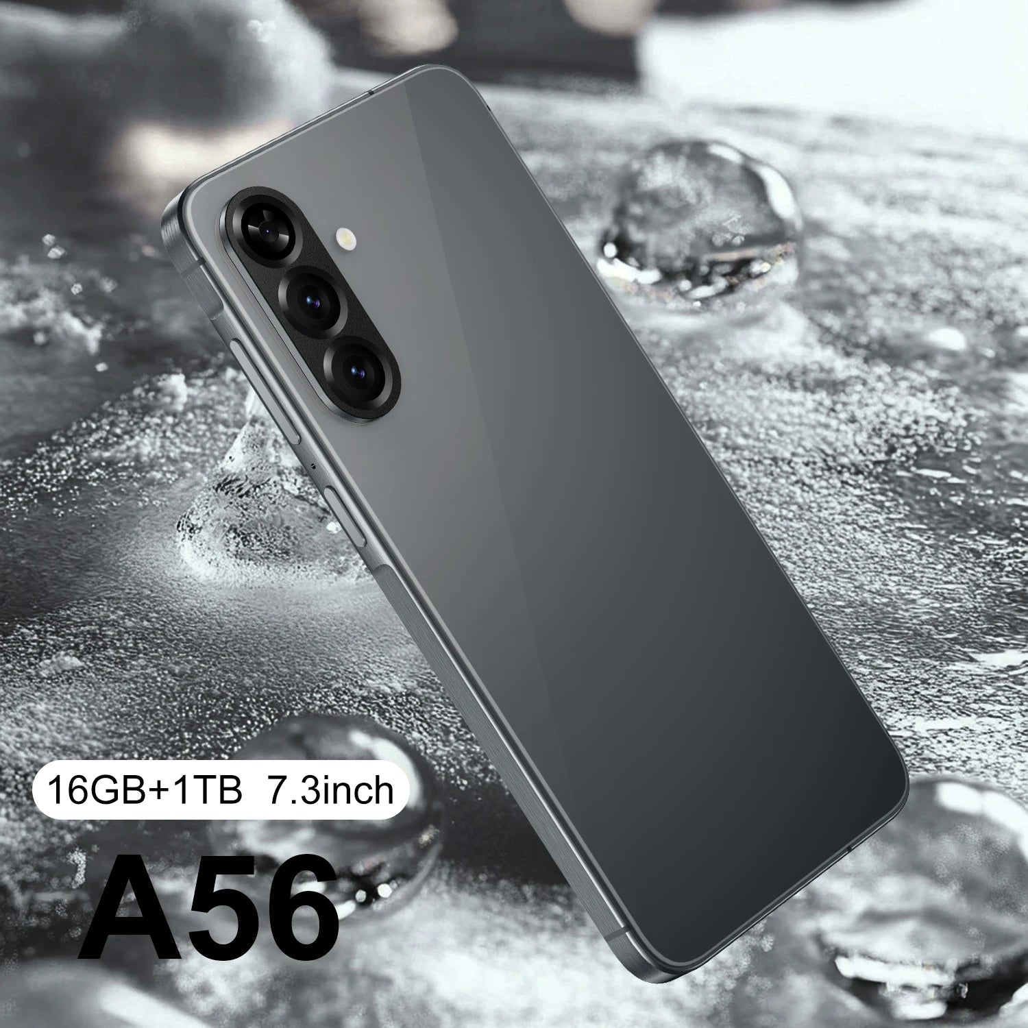 Tidesmit 5G Smartphone, 7.3 Inch OLED, 16GB RAM, 1TB Unlocked Tidesmit