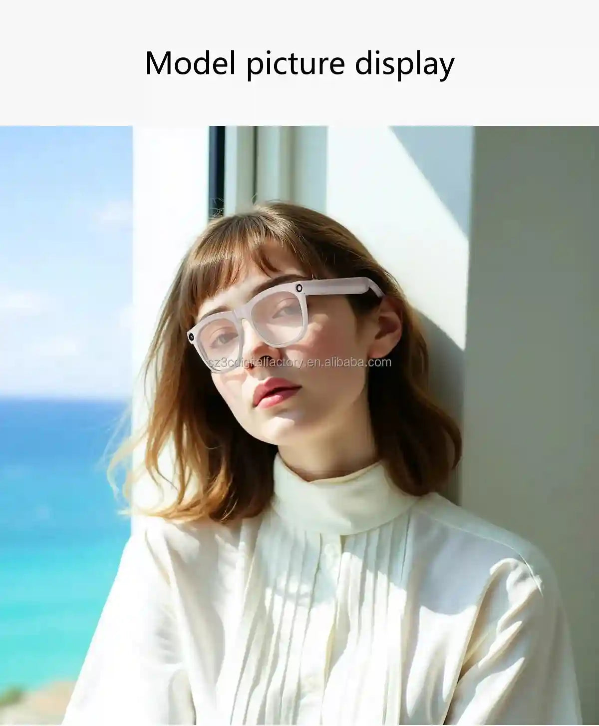 Smart Glasses with AI Translator & Camera – Tidesmit CY01 Tidesmit