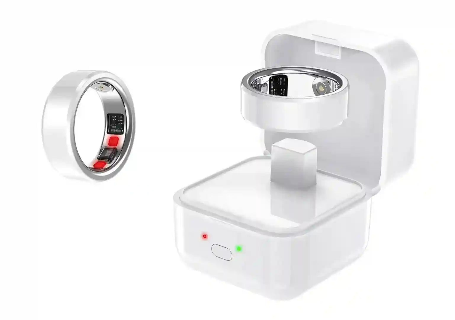 Smart Health Ring: Waterproof Fitness Tracker & Biometric Monitor Tidesmit