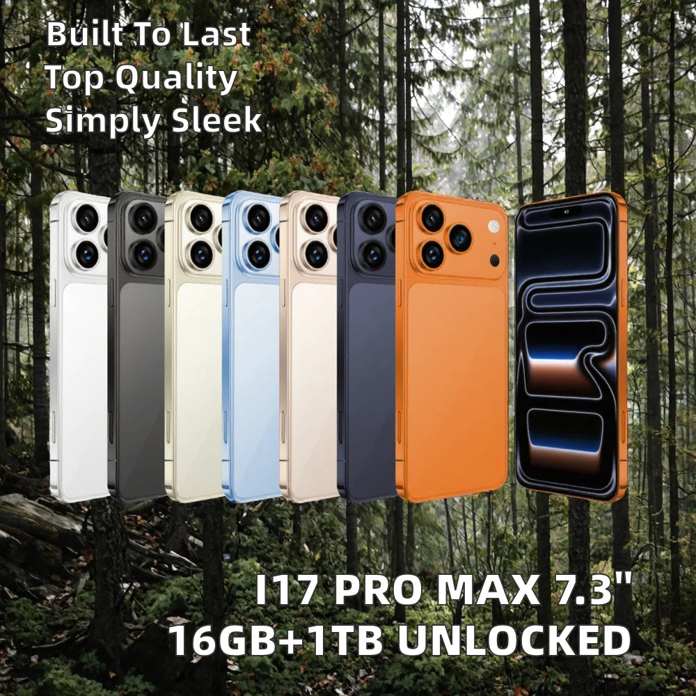Tidesmit 5G Smartphone, 1TB Storage, 16GB RAM, OLED Display Tidesmit