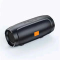 Portable Bluetooth Speaker with Heavy Bass Stereo - IPX7 Waterproof Black Universal My Store