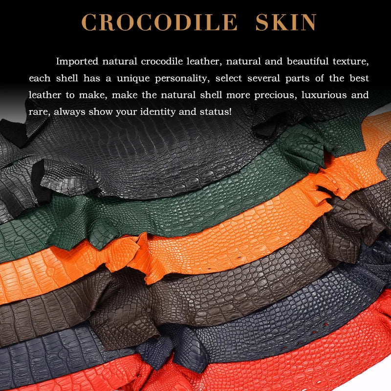 Crocodile Leather iPhone Case: Military-Grade Shock Protection Tidesmit