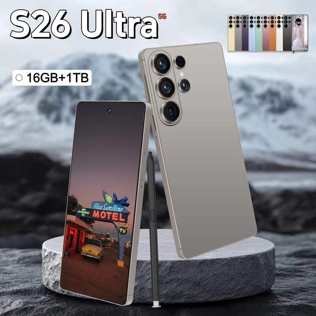 Tidesmit 5G Smartphone - 1TB Storage, 16GB RAM, Unlocked Dual SIM Tidesmit