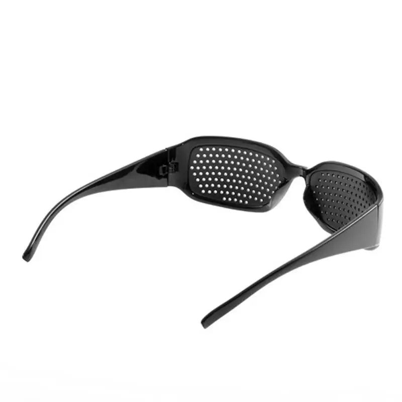 Pinhole Glasses for Natural Vision Training - Durable Black Frame Tidesmit