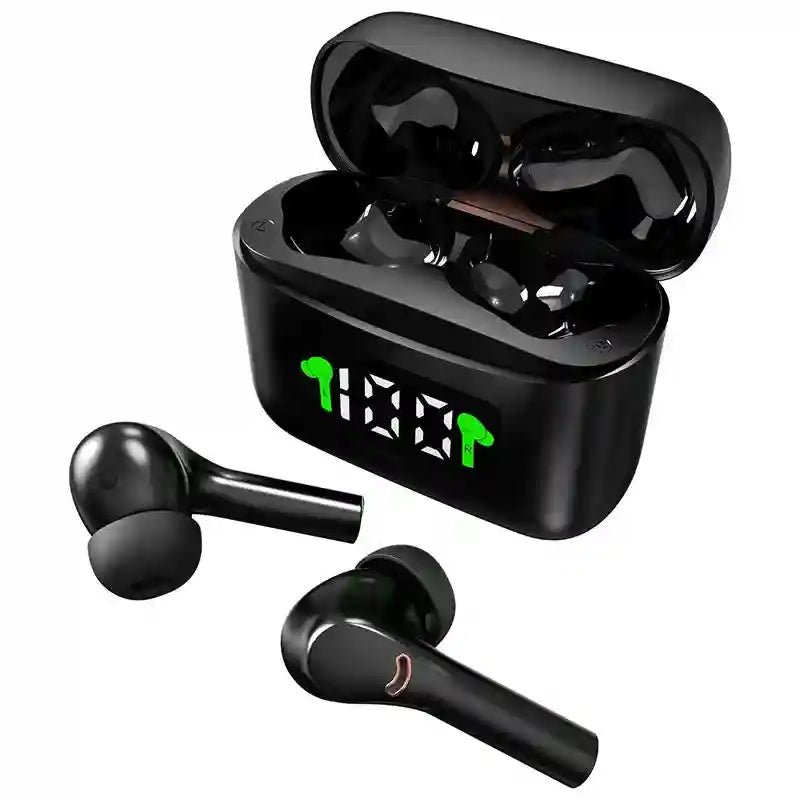 Wireless Bluetooth Earbuds, 6-Hour Battery, LED Display | Tidesmit Tidesmit