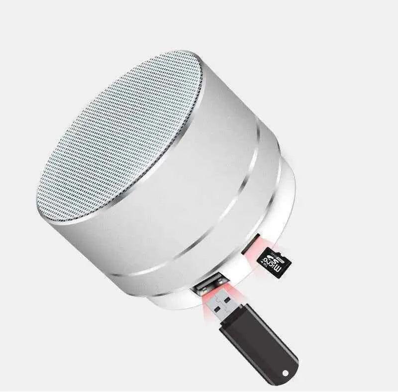 Portable Bluetooth Speaker with RGB LED - 360 Wireless Audio (4 Colors) My Store