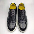 Custom Luxury Shoes Men Hot Selling Alligator Shoes for Men Chic Fashionable Genuine Crocodile Leather Men Shoes