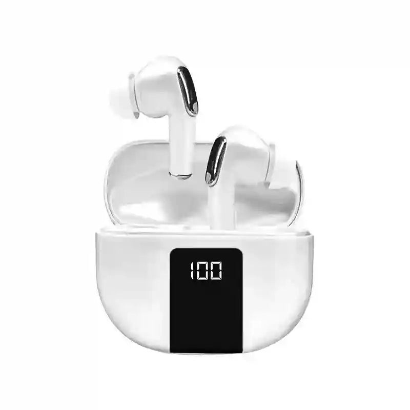 Tidesmit TWS Bluetooth Wireless Earbuds - Stereo Sound In-Ear Headphones White Tidesmit