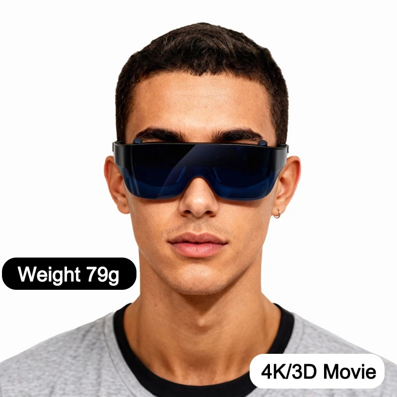 OEM Ar Glasses With Screen for External Display Large Viewing Eye Display Low Latency Sync Play Portable Visual Extension Tool